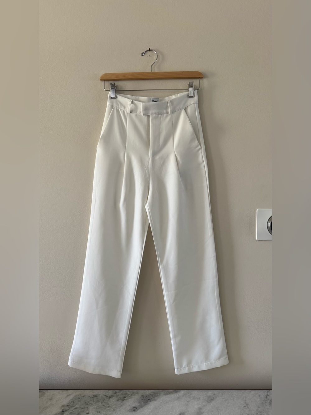 Princess Polly White Dress Pant Trousers